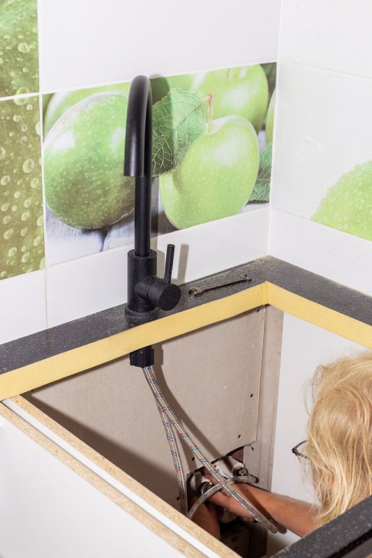 Finished Kitchen Plumbing